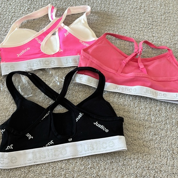 Justice - 3 pack size 28 sports bra - Picture 2 of 2